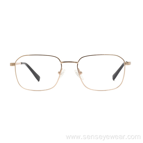 Unisex Square Titanium Optical Eyeglasses Frame Eyewear